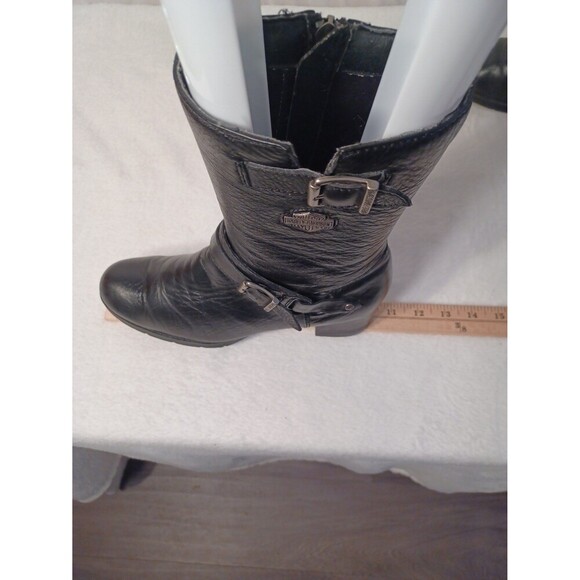 HARLEY DAVIDSON Leather women's boots - Picture 6 of 8
